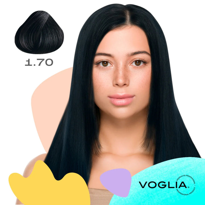 Voglia Alchemy 1.70 hair color shade sample