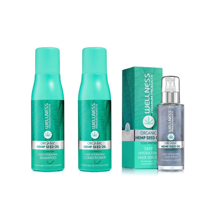 Hydration Shampoo, Conditioner & Serum Bundle | Plant Based Hair Care