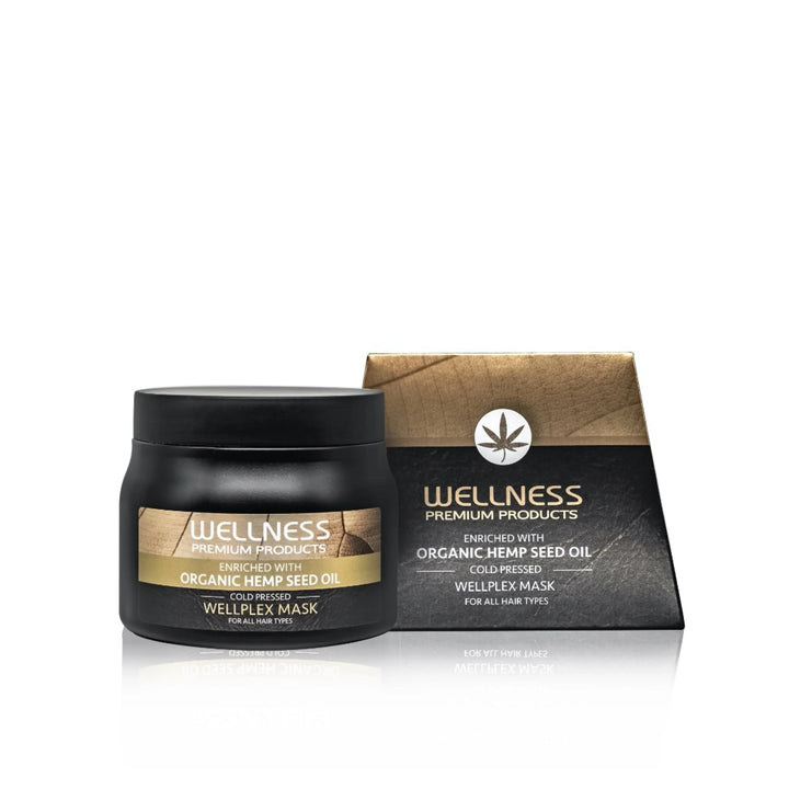 Professional Hair Repair Mask with Hemp Seed Oil and Fiberhance
