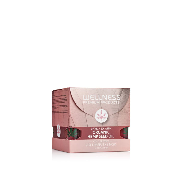 Volumizing Hair Mask with Hemp Seed Oil and Hyaluronic Acid