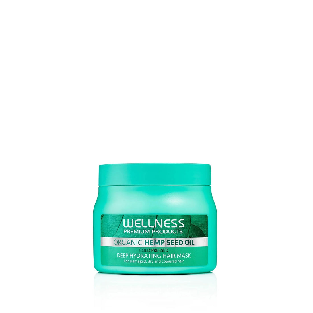 Plant-Based Hydrating Hair Mask with Hemp Seed Oil