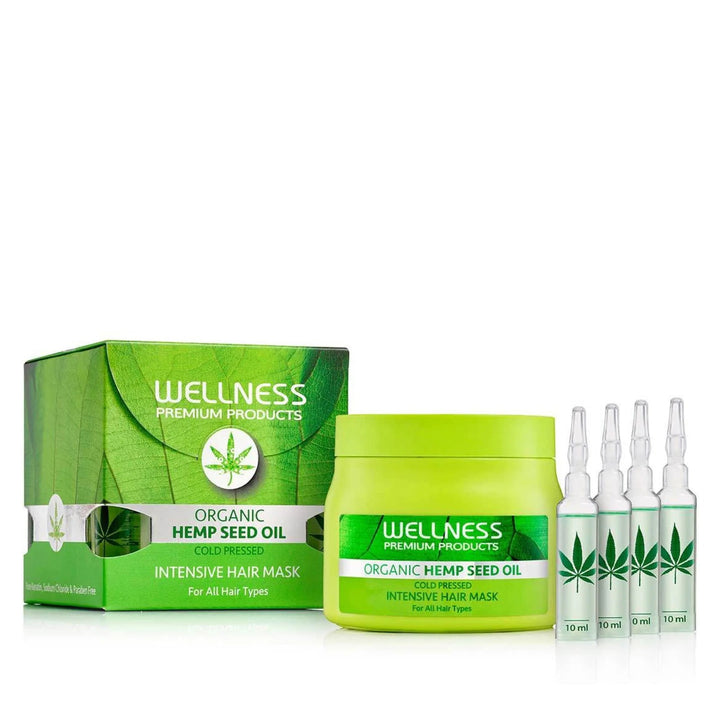 Hair Repair Mask with Hemp Seed Oil and Micro-Capsule Technology