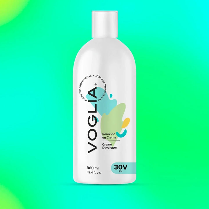 Professional Hair Lightening Solution – Voglia 30V Cream Peroxide
