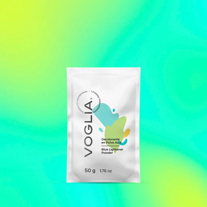 Voglia Blue Powder Bleach for Perfectly Neutralized Blonde Hair