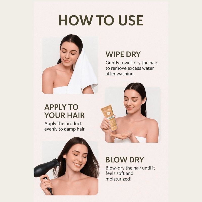 Hydrating hair cream