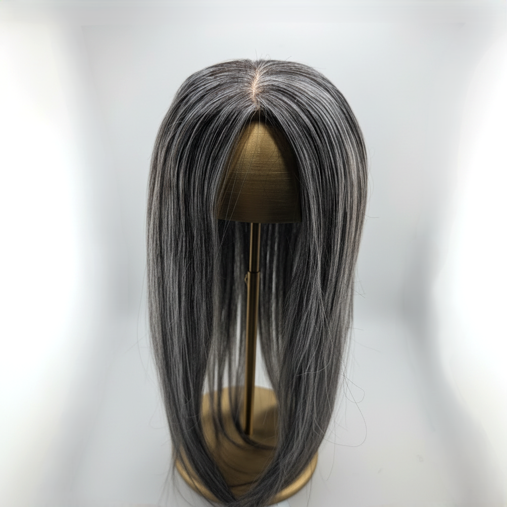 european black hair topper