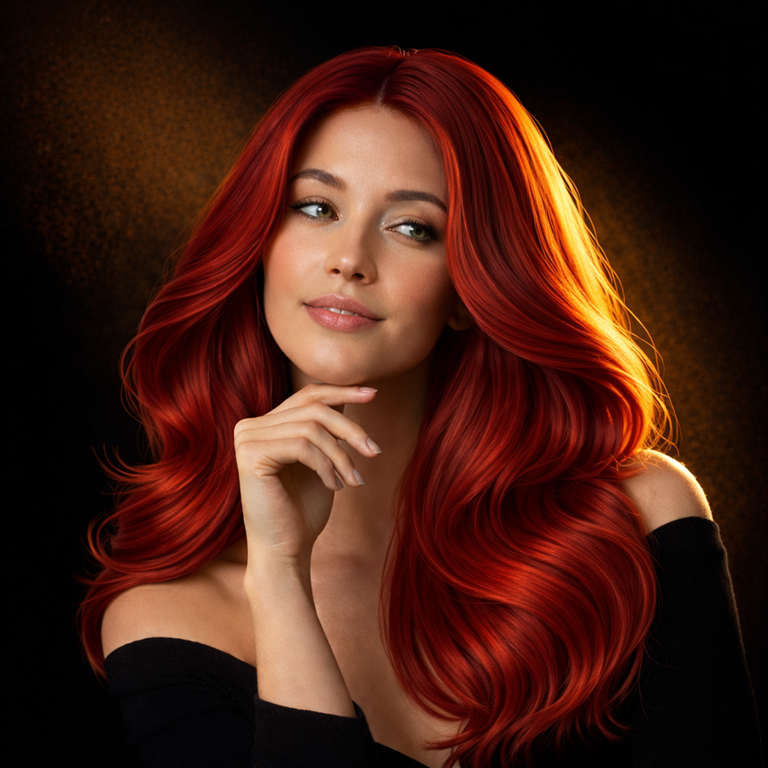 Copper Mahogany Hair Dye