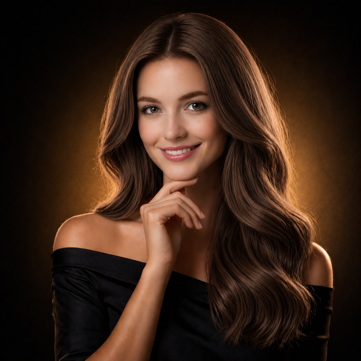 hair color for shiny smooth hair
