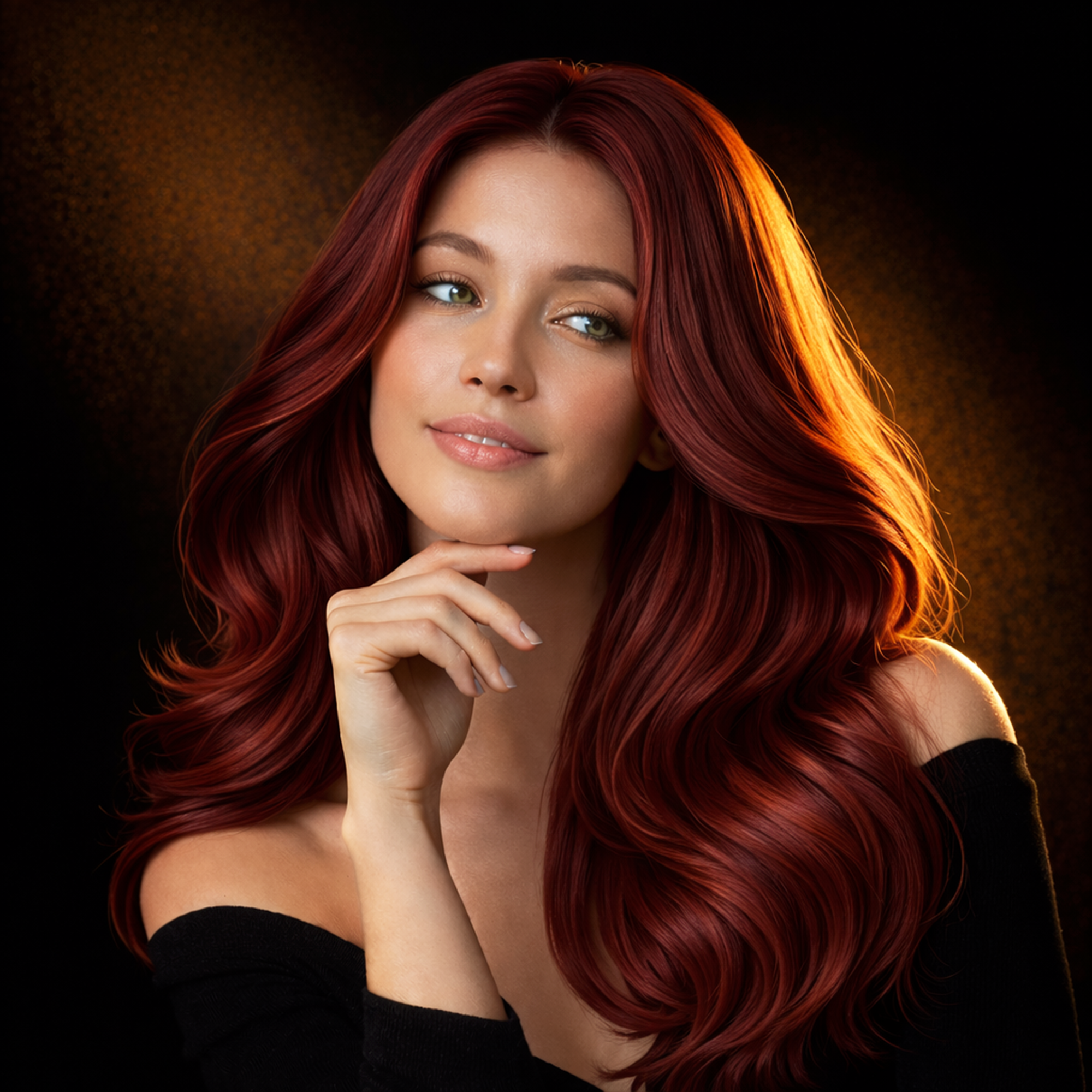 Deep Mahogany Brown