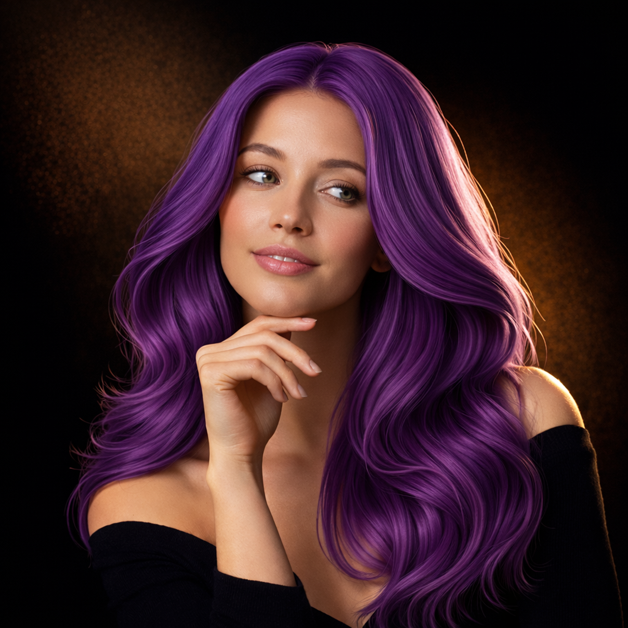 Intense Violet Hair Dye