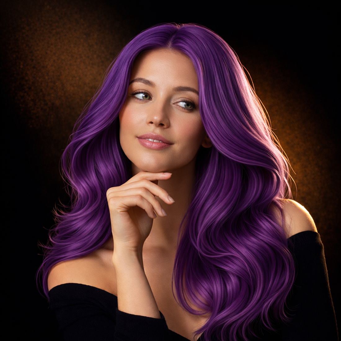 Intense Violet Hair Dye