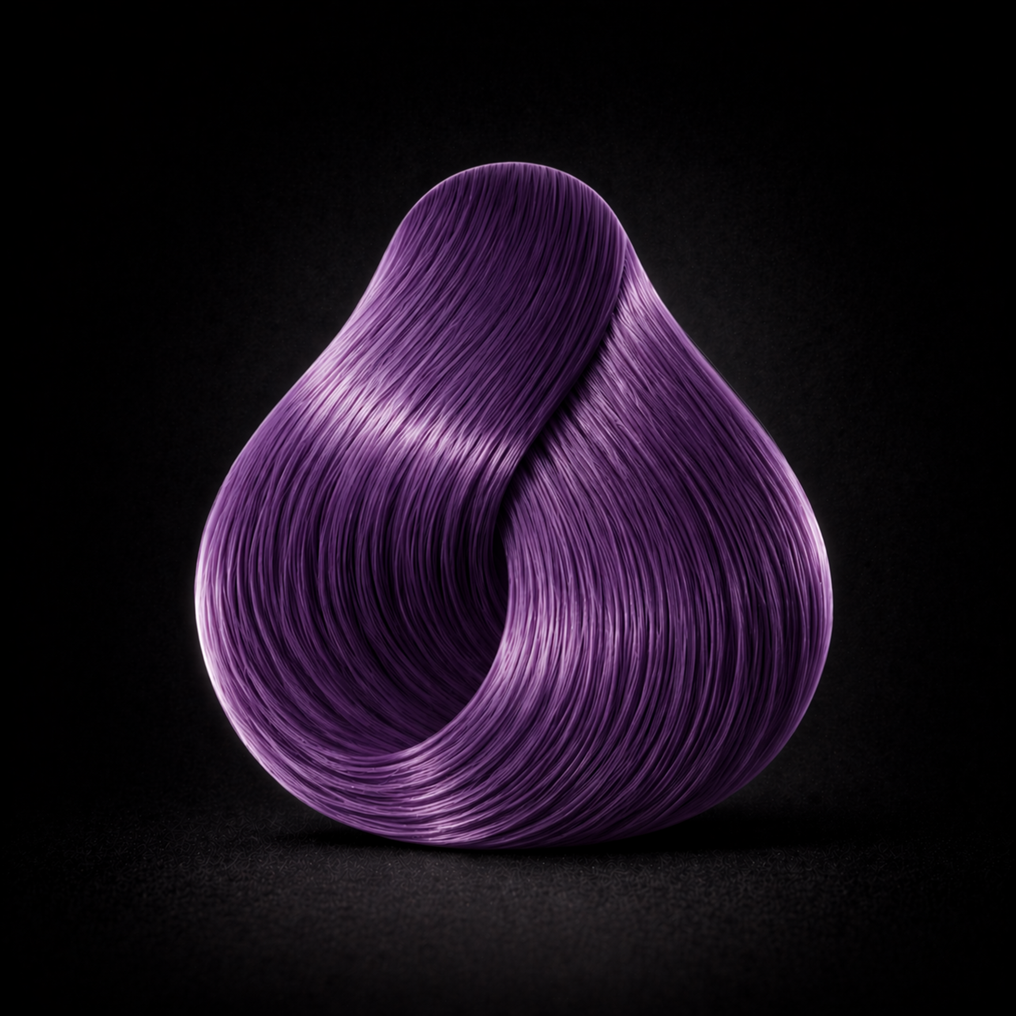 Midnight Purple Hair Color