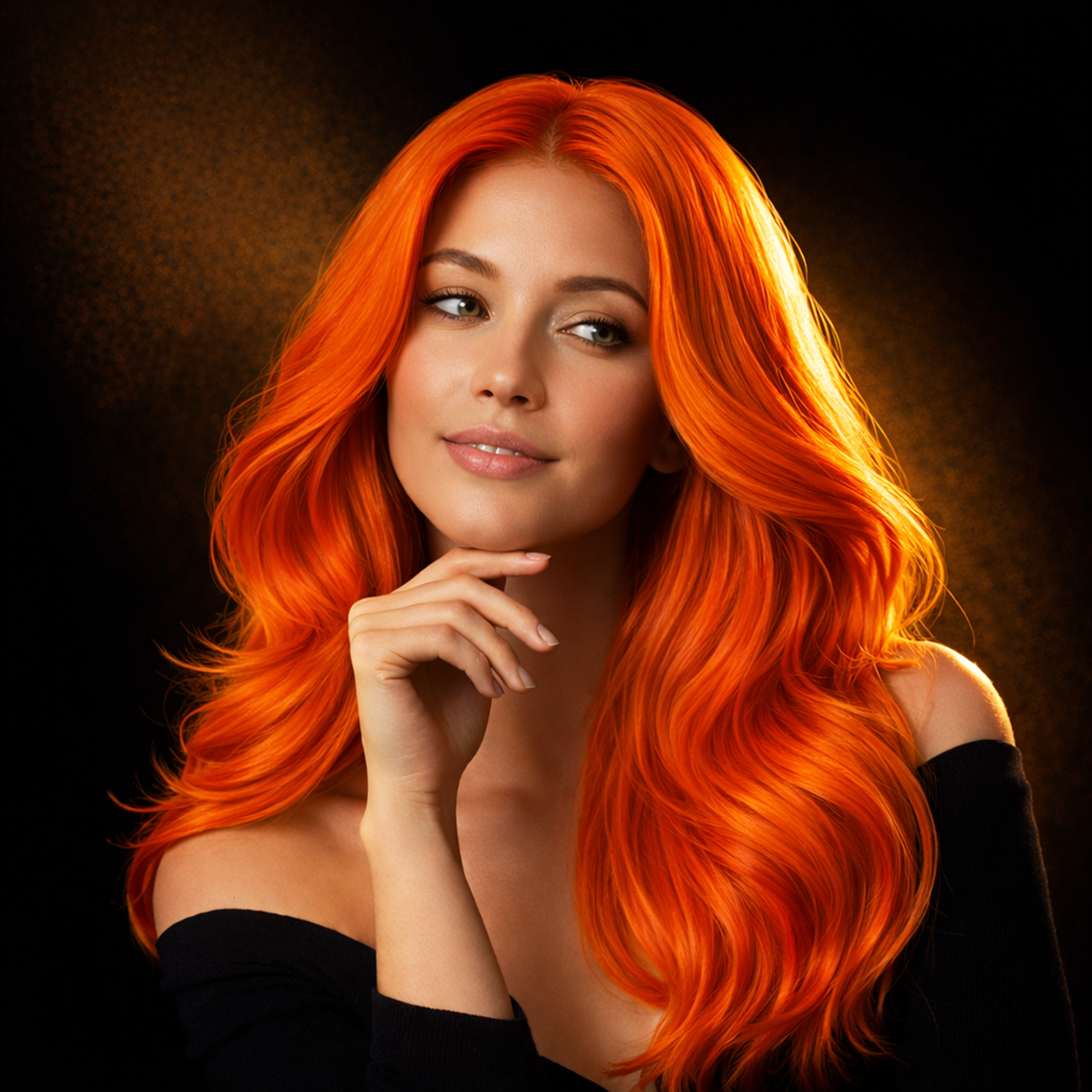 Orange Hair Color